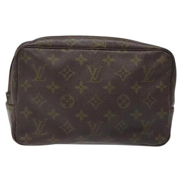 LOUIS VUITTON Monogram Trousse Toilette 23 Clutch Bag Vintage - Picture 2 of 16